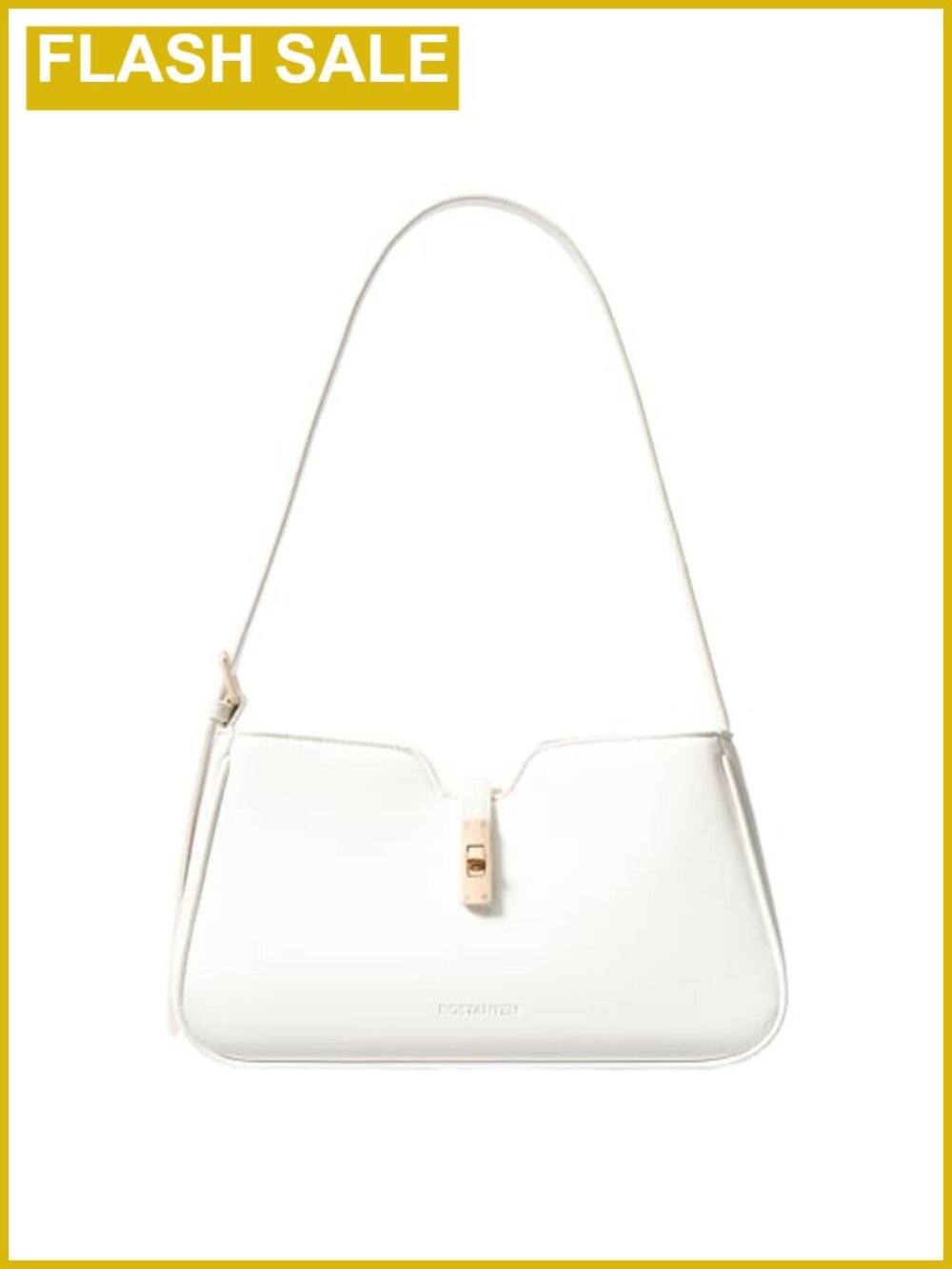 Faux Leather Hobo Shoulder Bag with Adjustable Strap for Women